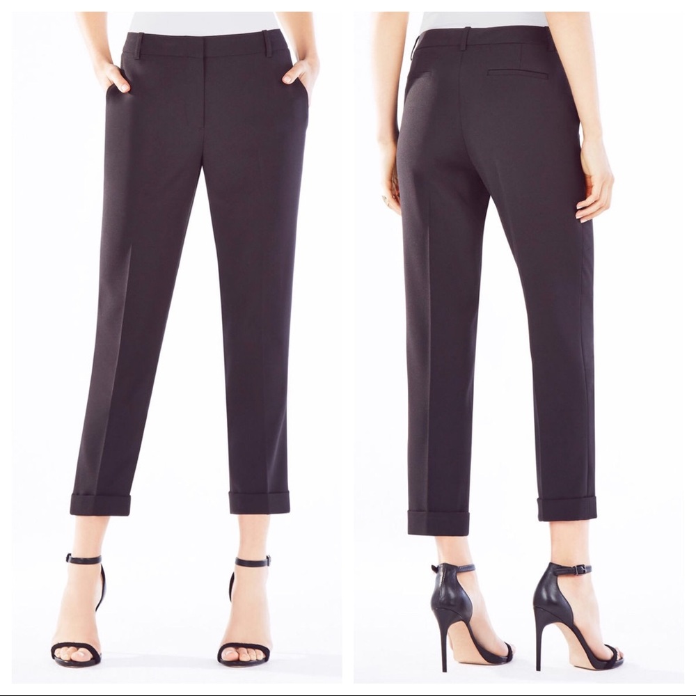 🤍 nwt | bcbg | cuffed ankle trouser